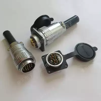 (Heavy ZJPT) Aviation plug connector P28F-12 core 14-core reverse socket