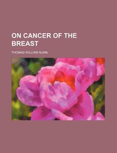 【预售】On Cancer of the Breast