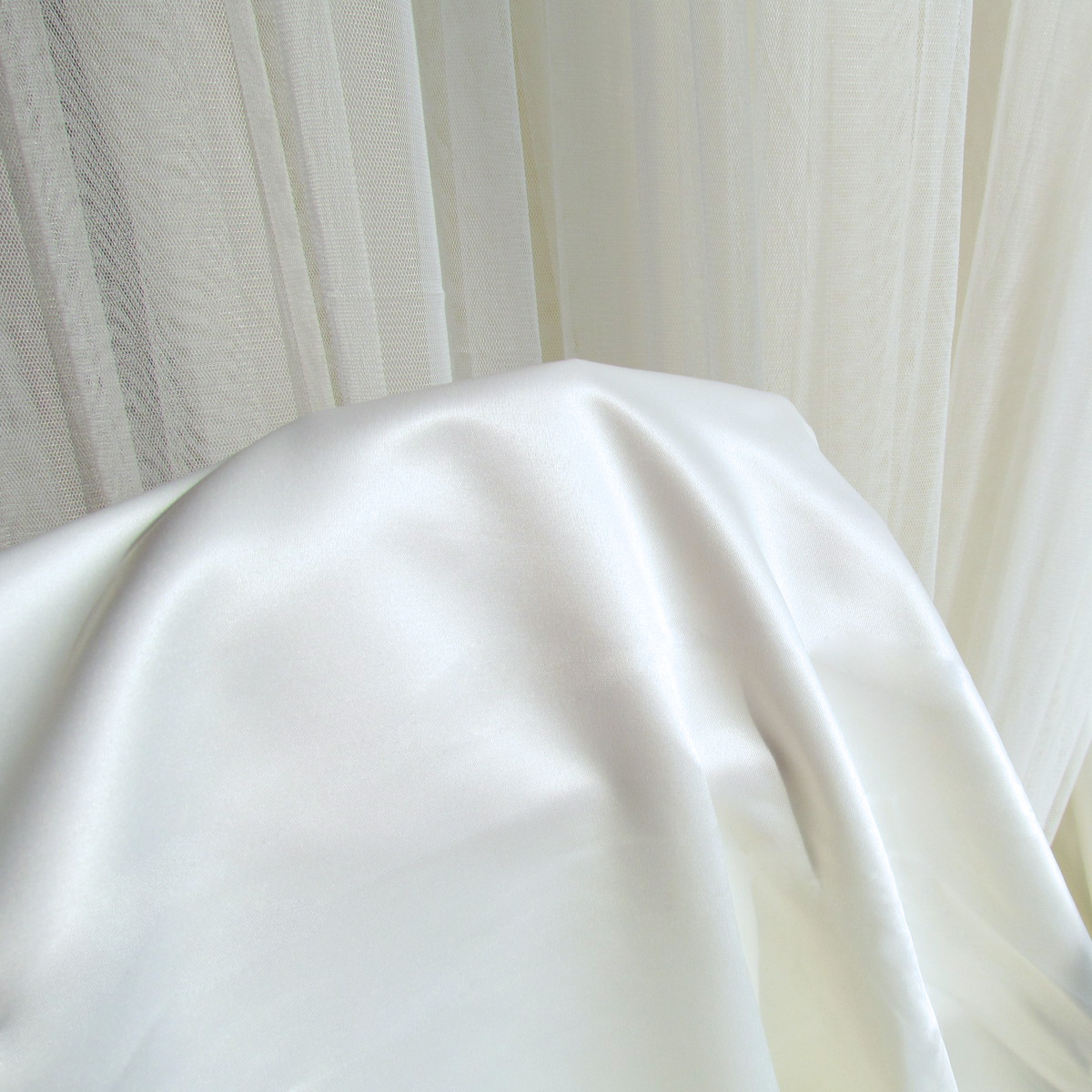Satin semi-shaded curtain cloth high density pure cloth shade lining double-sided net red background curtain
