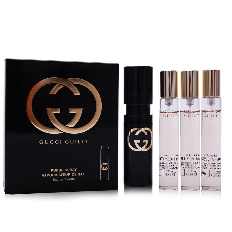 Gucci古驰Guilty罪爱原罪女士性感香氛持久淡香水15ml*4便携装