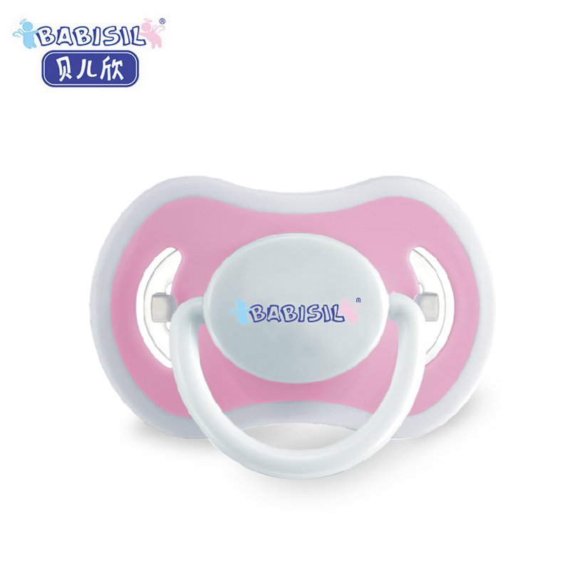 贝儿欣 安抚奶嘴安睡型进口硅胶奶嘴/母乳实感奶嘴搞怪 安抚奶嘴