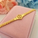2019 mới vòng tay vàng cát mô phỏng đồng hồ trang sức vàng giả 饰品 Đồng hồ trang sức mạ vàng vòng tay trẻ em không phai - Vòng đeo tay Clasp đá moonstone Vòng đeo tay Clasp