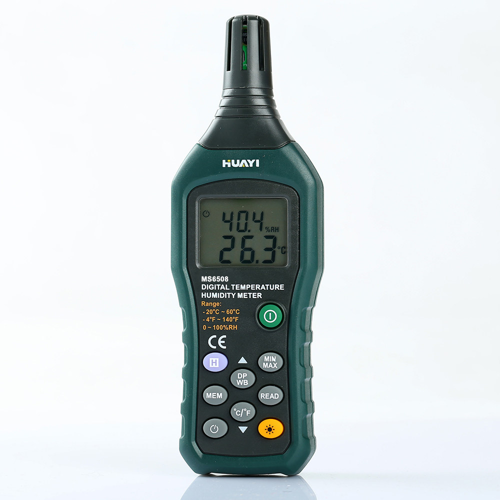 Huayi MS6508 digital temperature and humidity meter original environmental class table