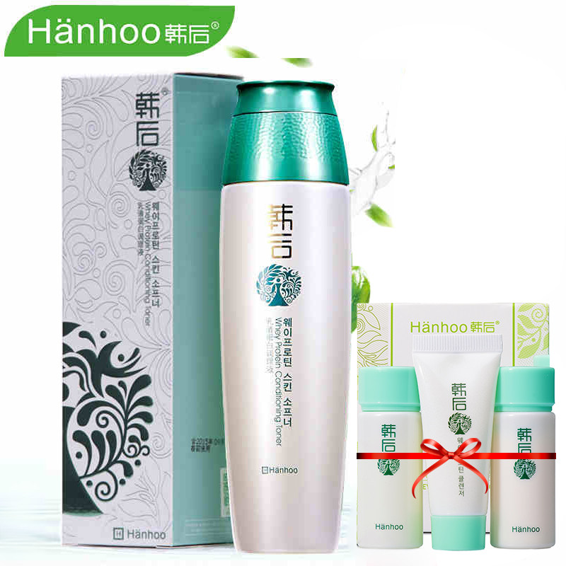 韩后爽肤水 乳清蛋白调理液120ml 补水保湿滋润嫩白 面部护理