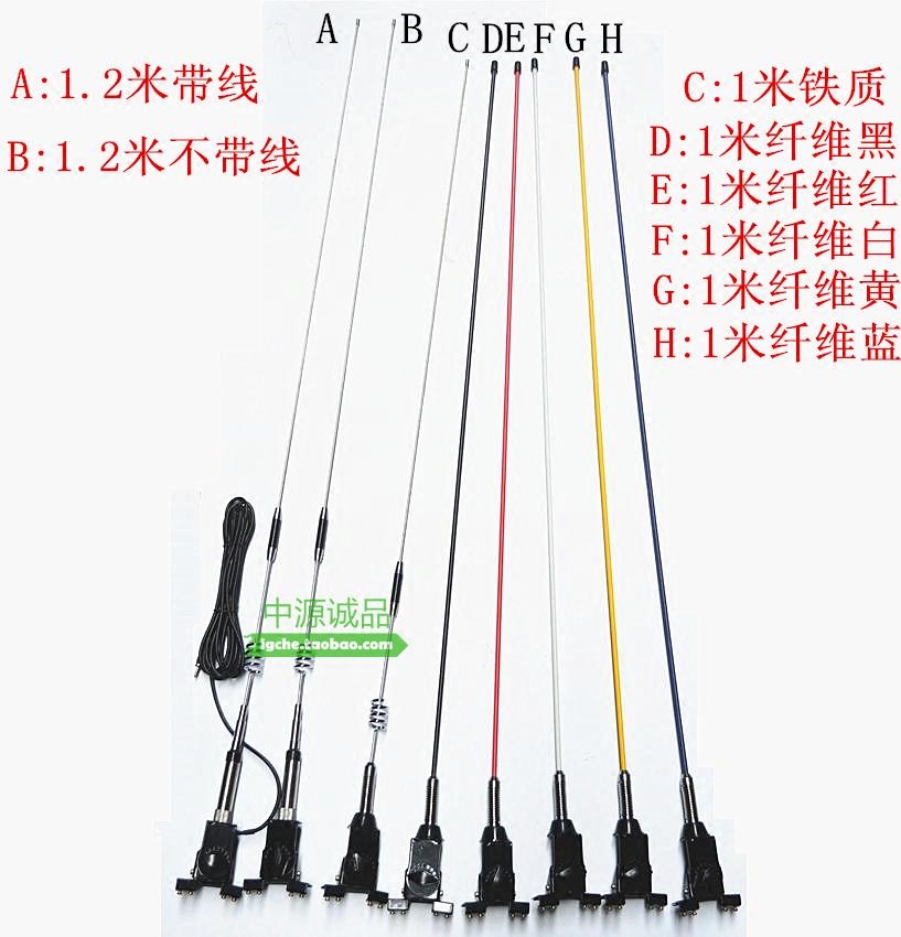 Sandwich antenna adapts to Mitsubishi Cheetah Black Diamond Q6V31V32V33V43V45 off-road modified card slot