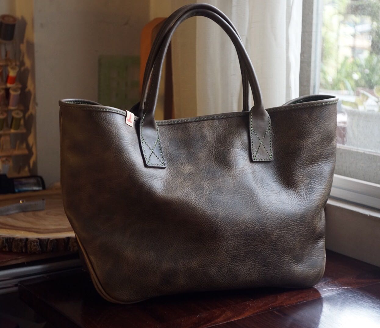 VISVIM HOMER TOTE FR 平民版本牛皮同款現貨vv復刻L號特價