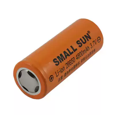 Universal 4800 mAh ultra-large capacity 3 7V small sun 26650 original special rechargeable lithium battery