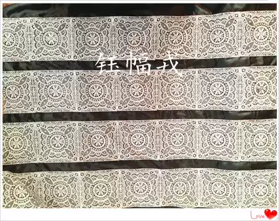 Ethnic accessories Yunnan impression of the characteristic embroidery lace width 9 8CM
