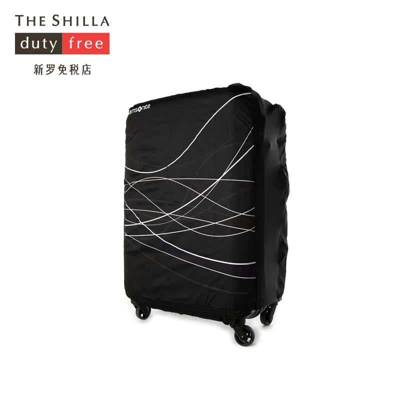 [THE SHILLA/新罗免税店] Samsonite/新秀丽 可折叠的行李箱套#黑
