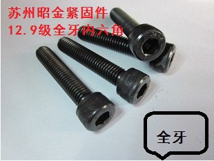 12 Grade 9 full tooth hexagon socket head screw High strength full tooth hexagon socket head screw M16*65~160 M20*120