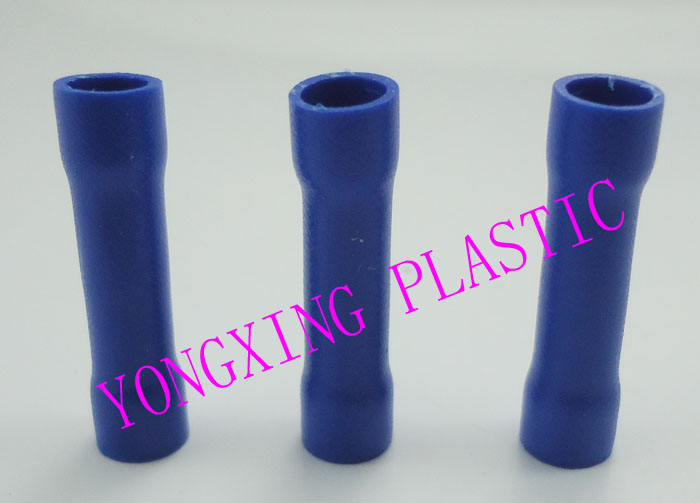 100pcs PVC BV2 1 5-2 5 square middle docking terminal Blue European Electric accessory terminal