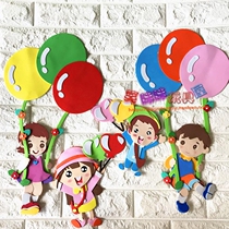 Kindergarten Classroom Review of the Decorative Environment Arrangement School Trip To Themed Wall Foam Boy Girl Wall Sticker