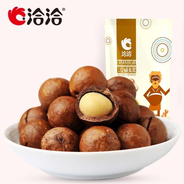 【苏宁易购】洽洽奶香味夏威夷果200g