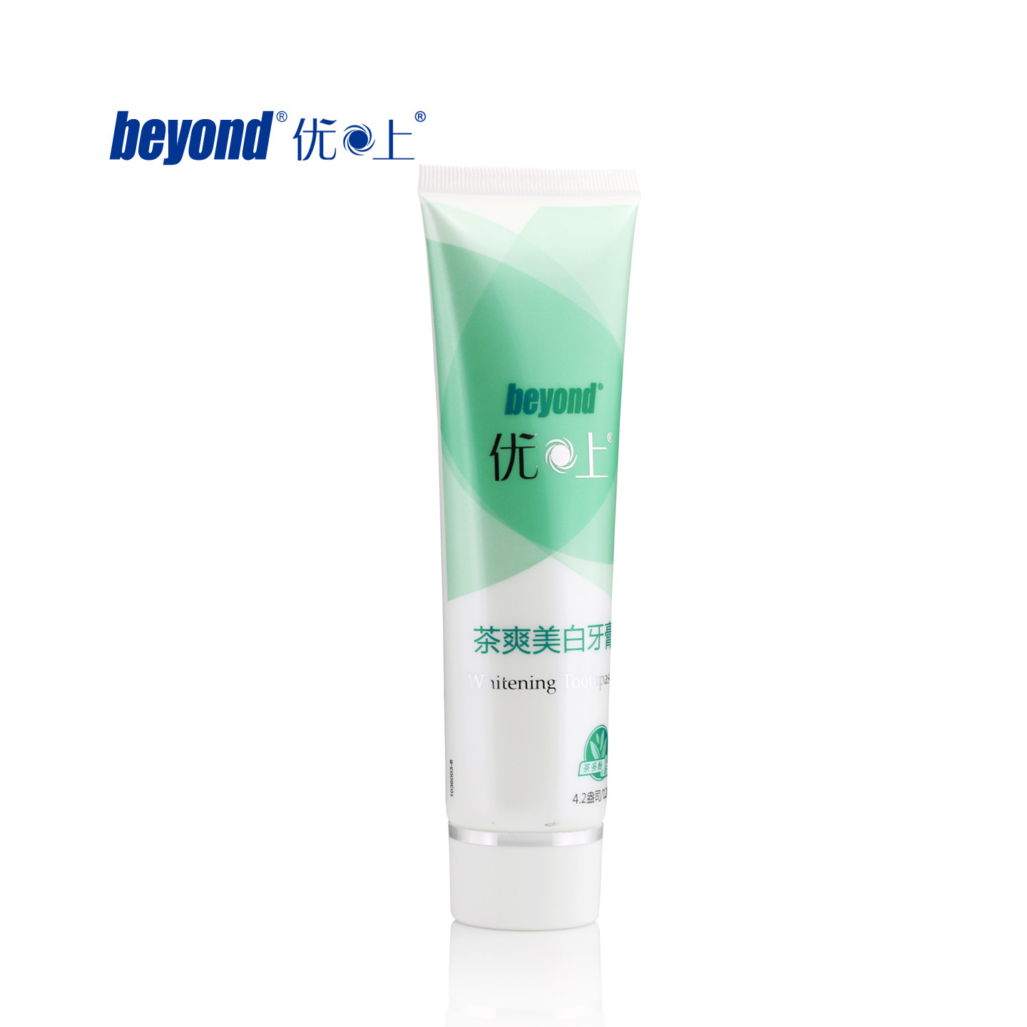 包邮 beyond普洋优上茶爽牙齿冷光美白牙膏进口配方除口臭牙结石