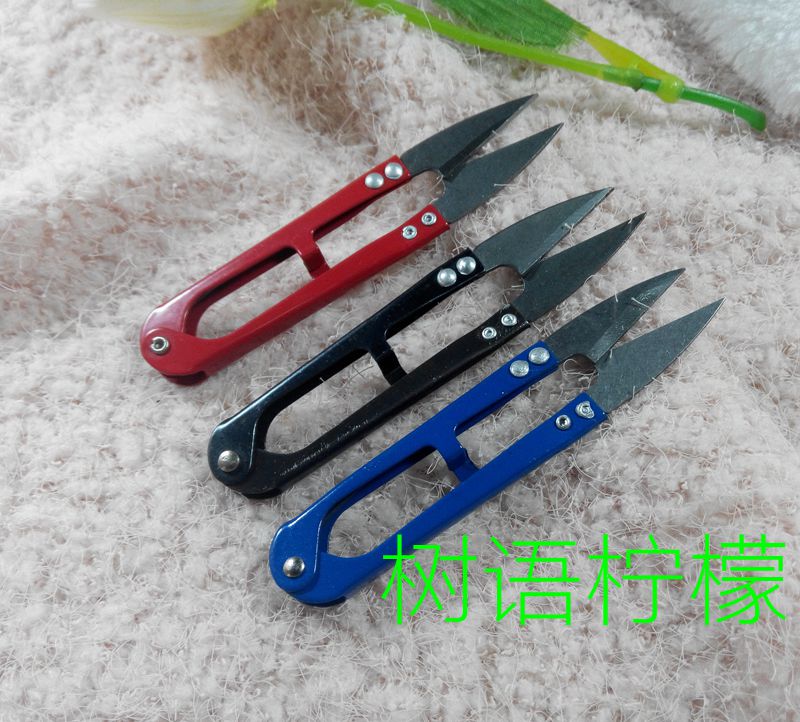 Cross-stitch scissors, small scissors, yarn scissors, thread scissors, small U scissors, iron scissors, scissors