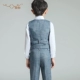 Hoa cô gái ăn mặc trẻ em phù hợp với cậu bé đàn piano trang phục trình diễn sàn catwalk đám cưới quần áo trẻ em cậu bé lớn Anh vest phù hợp với quần áo trẻ em nam Váy trẻ em