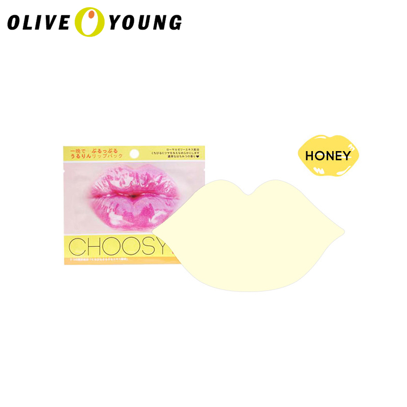 【oliveyoung】Pure Smile 一夜Choosy护唇膜蜂蜜1片  韩国正品
