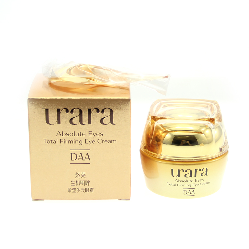 URARA/悠莱包邮专柜正品悠莱生机明眸紧塑多元眼霜15G新上市