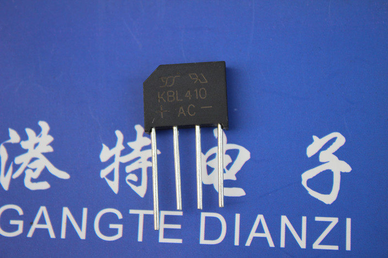 Yang Jie's new KBL410 4A1000V rectifier bridge flat bridge