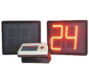 Basketball 24 Seconds Timer Electronic 24 Seconds Countdown Single-sided LED Display Scorer Final Sound and Light Alarm