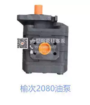 Yuci hydraulic high pressure gear oil pump CB-J2063 2080 2100 YB type ceramic piston pump special for pump