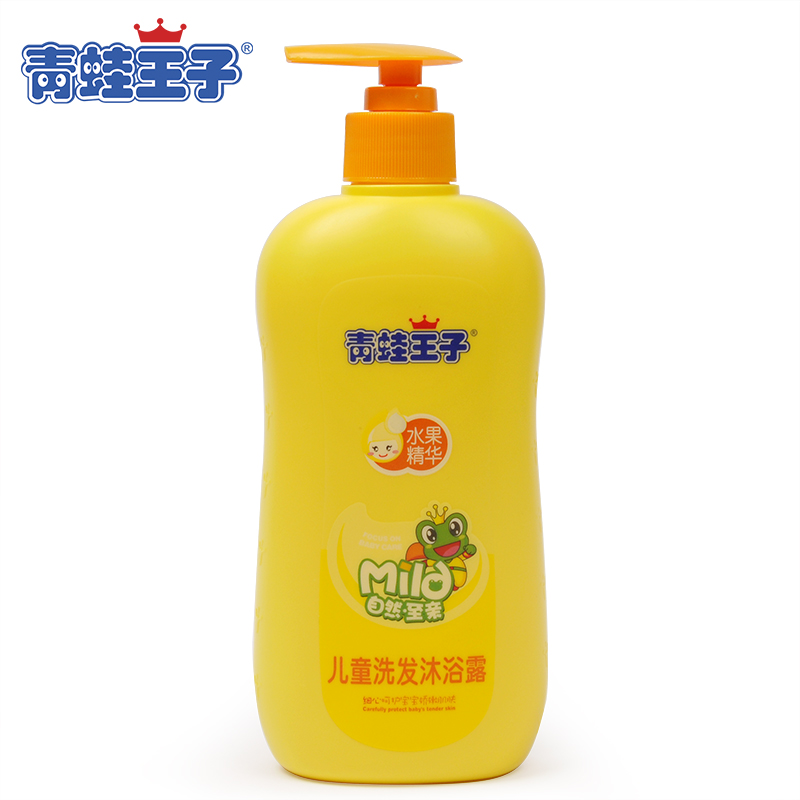 【天猫超市】青蛙王子 儿童洗发沐浴露480ml 宝宝洗发水沐浴乳