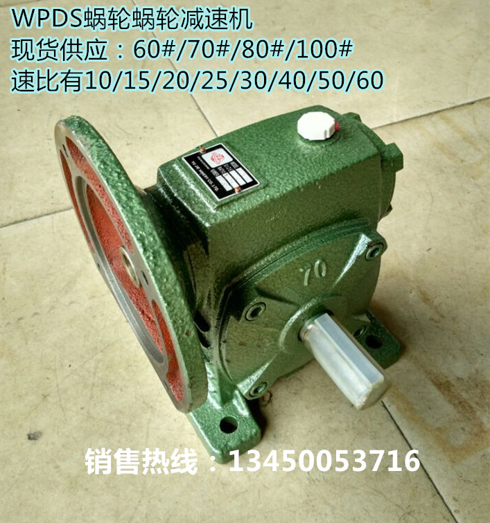 WP series reducer WPDS worm gearbox gearbox transmission 50 60 70 80 100