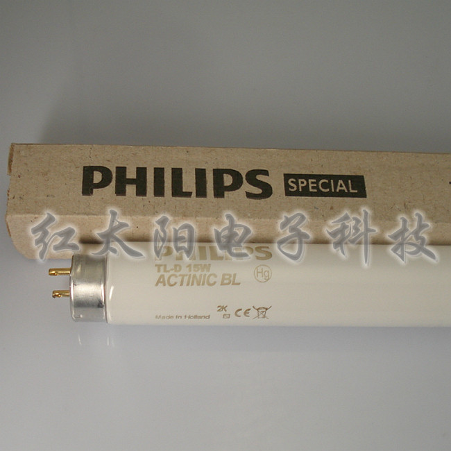 PHIIPS TL-D 15W ACTINIC BL sunscreen lighting tube mosquito lighting tube drying tube 45CM
