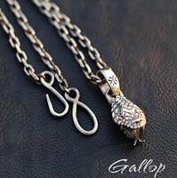 Garber model stering silver pendant BWLLL extra silver pendant originator big snake pendant