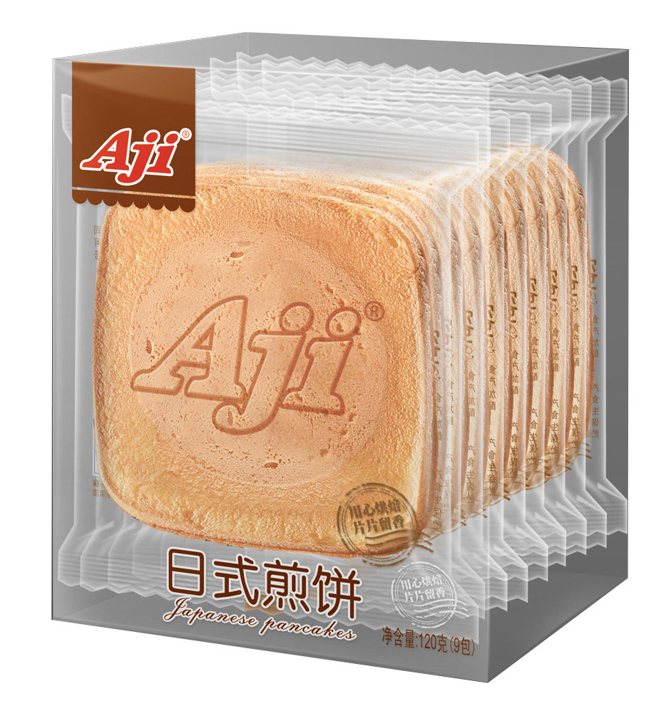 【天猫超市】AJI日式风味香脆日式煎饼120g/包 饼干零食糕点$