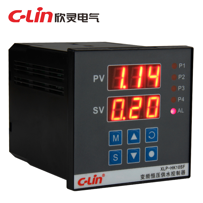 XLP-HK10SF variable frequency constant pressure water supply controller one drag four timing functional Hingling