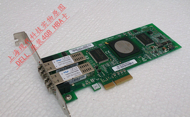 HP QLE2462 4G PCI-E HBA Fiber Card 407621-001 AE312-6001 375-3356