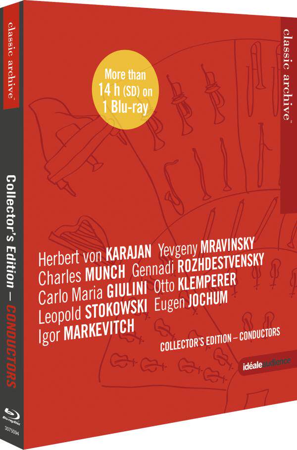 Make this archive Classical Archives Collection Volume 4: Conducting (Precious Scenes of Historical Famous Famous Artists) Blu-ray 50G