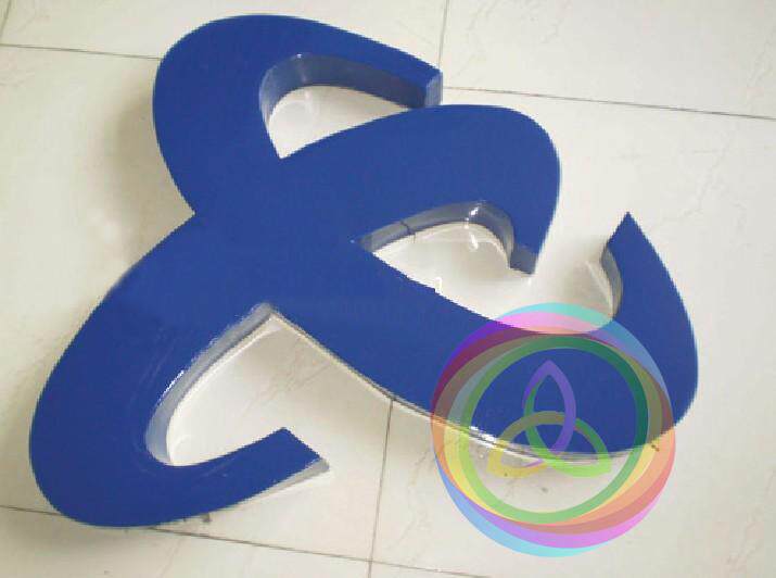 Acrylic crystal character crystal character background wall sign - word door - head production image wall