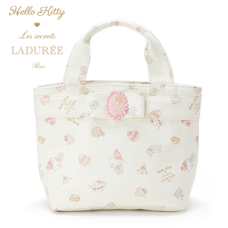 Hello kitty x LADUREE- Hello tote bag white