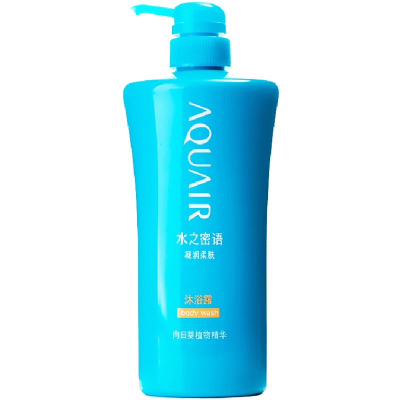 水之密语凝润柔肤沐浴露600ml 清洁滋润保湿