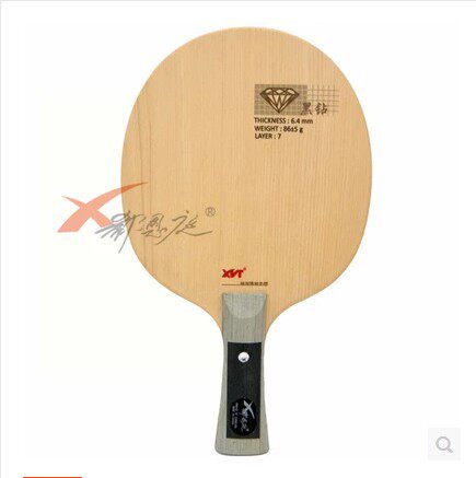 Brand new XI En court Black Diamond Cypress Inlaid Drill Handle Upmarket Table Tennis Bottom Plate