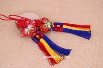 (Lotus Hanbok) Korean original imported Hanbok embroidered butterfly childrens pendant car hanging cloth decoration