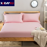 Xu doanh nghiệp ngày giường cotton một mảnh giường bông đặt 1.5m1.8 mét dày bedspread Simmons nệm bảo vệ - Trang bị Covers ga trải giường chun đẹp	