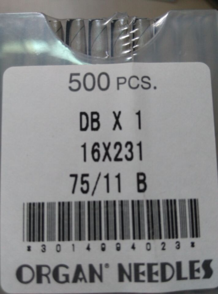 Japanese Organ Brand Sewing Machine Needle DBX1 Flat Car Needle ORGAN Needle Machine Needle Clothing Factory Industrial Use