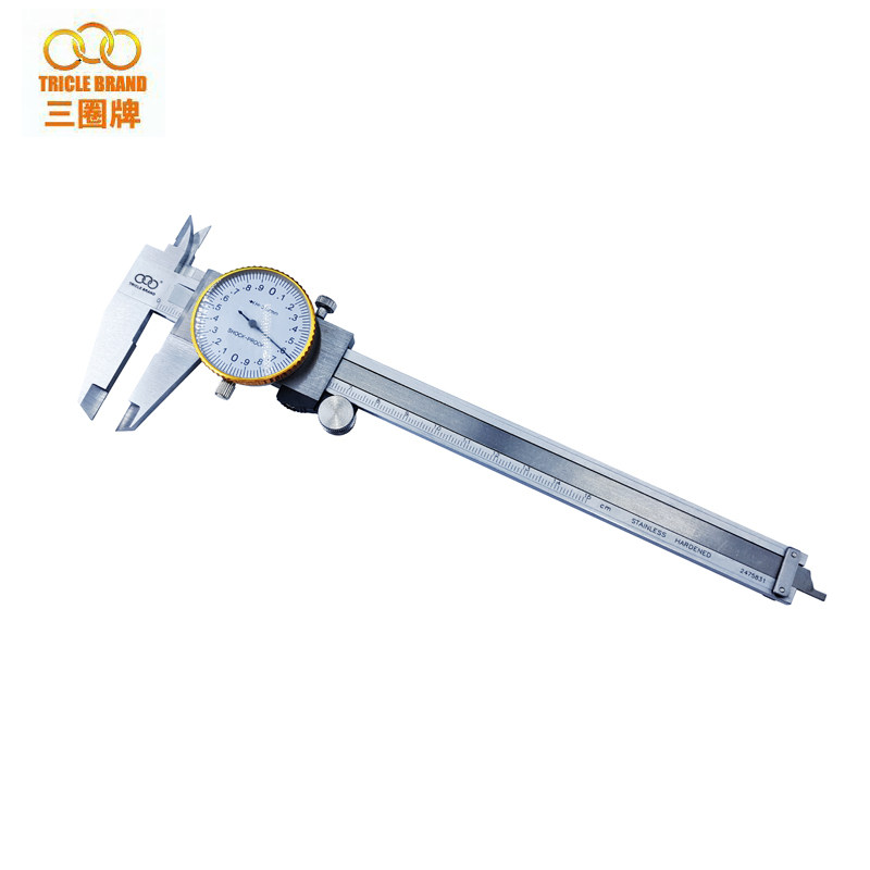 (Shanghai three circles tool) with table vernier caliper with table caliper with high precision 0-150 200mm