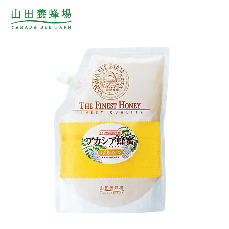 【日本直邮】山田养蜂场罗马尼亚无任何添加蜂蜜 成熟洋槐蜜1kg