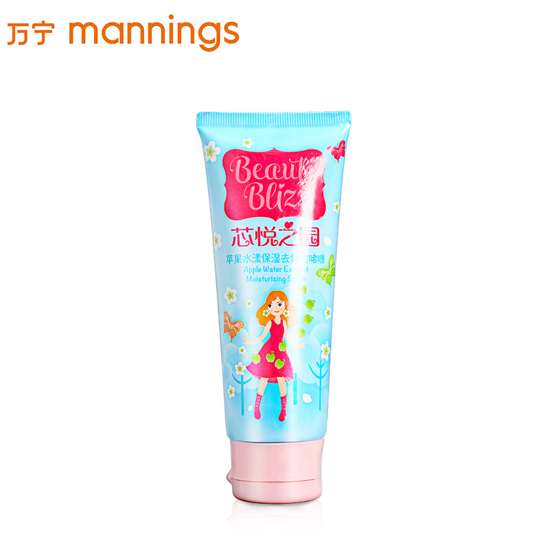 mannings/万宁芯悦之园苹果水漾保湿去角质啫喱100g