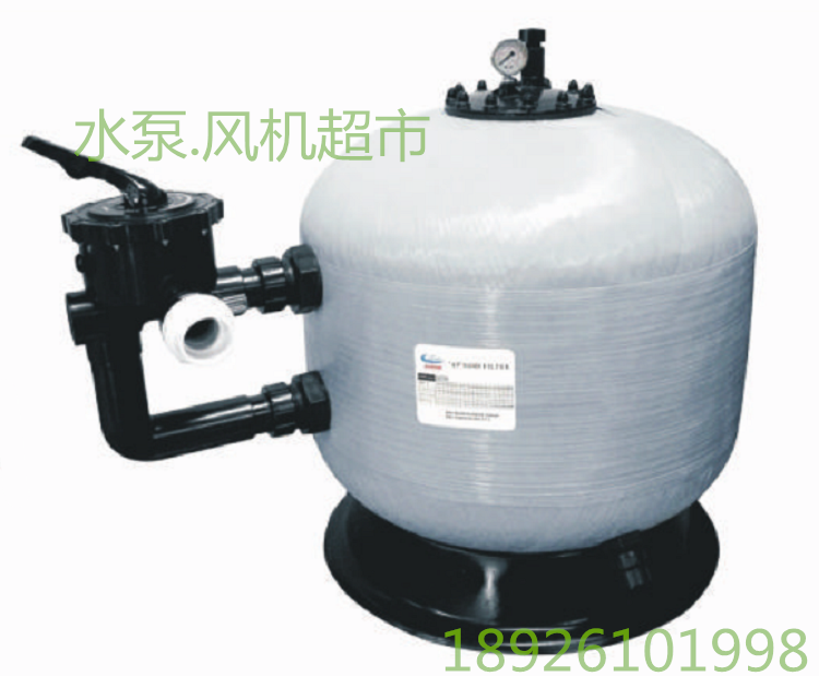 Side Out Type Sand Cylinder Swimming Pool Fish Pool Filter Water Treatment Equipment Swimming Pool Sand Cylinder Filtration System
