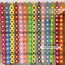 Kindergarten decoration environment layout corridor hanging decoration non-woven fabric to flower decoration hanging strip classroom wall with side strips