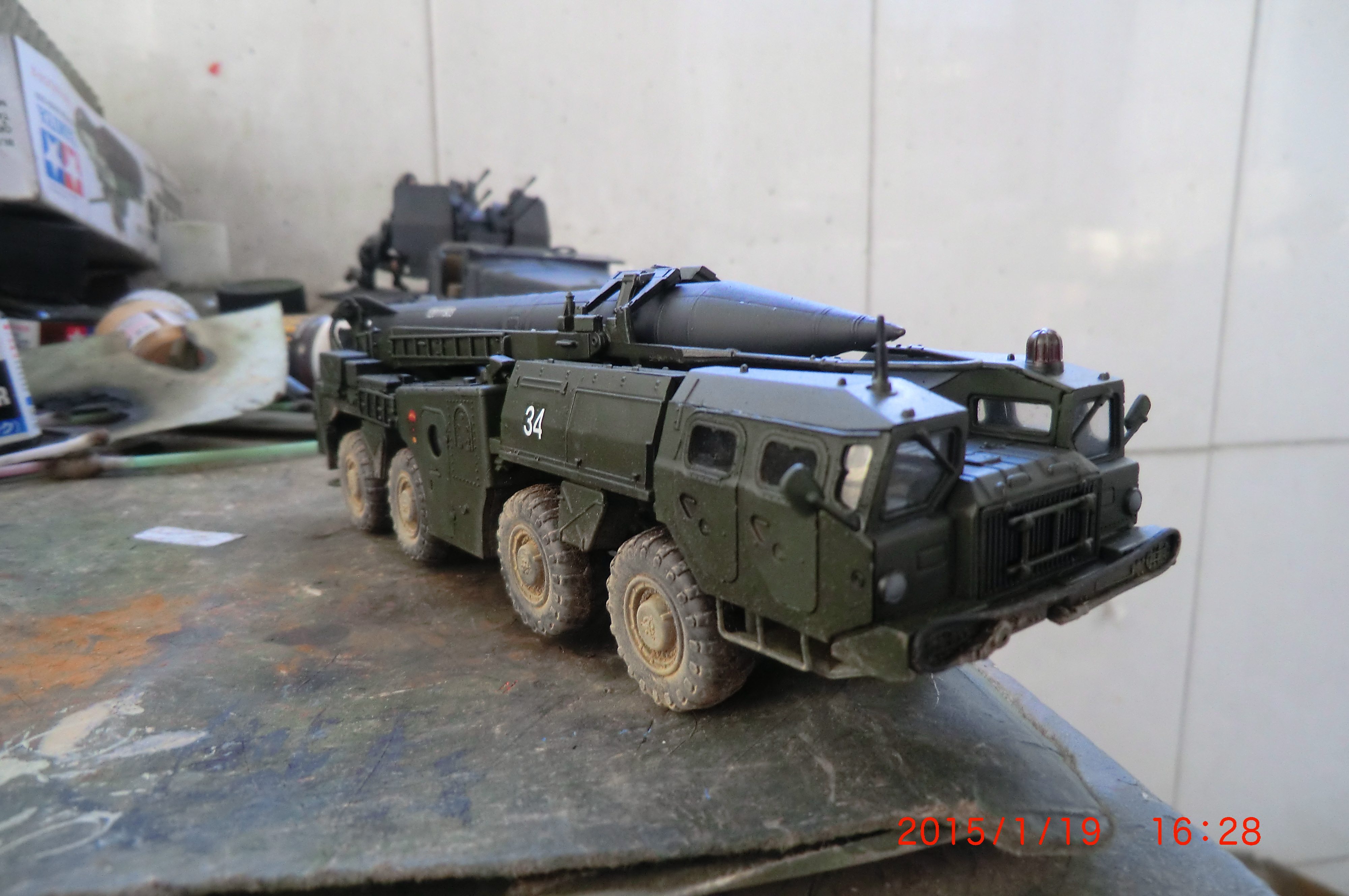 TO-1401 1 72 share of Soviet Scud missile substitute workers (package plate)