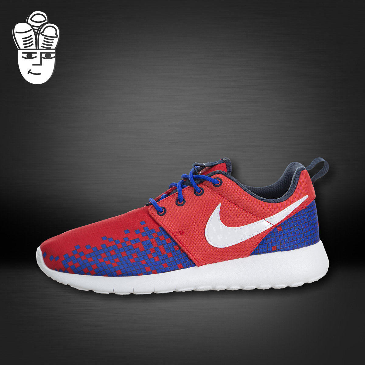 Nike Roshe Run Print 耐克男女GS 低帮跑鞋 印花休闲鞋 677782