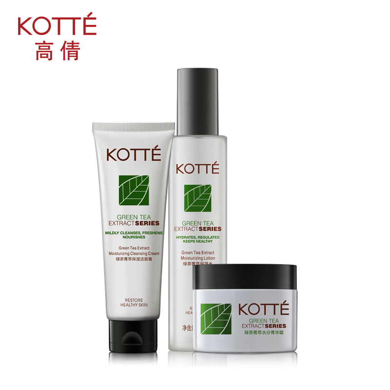 KOTTE/高倩绿茶菁萃3件套290g/ml