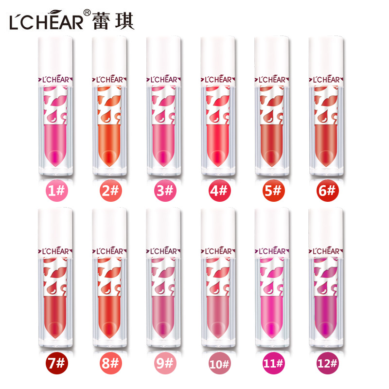 LCHEAR/蕾琪水漾润彩液体唇膏 爱丽小屋同款 唇彩 口红 滋润保湿