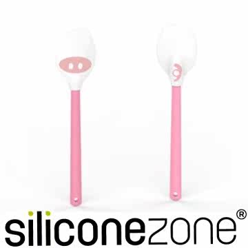 Siliconezone 施理康耐热矽胶粉红小猪奶油清洁铲 KT-11870-AA